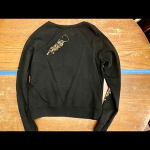 Anthropologie - Back When Black Tiger Sweatshirt